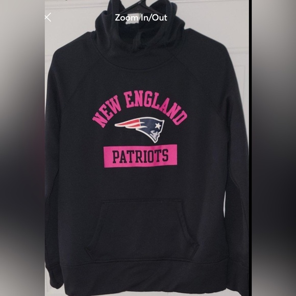 New England 🏈Patriots Woman’s NIKE Hoodie size L - Picture 1 of 4